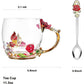 Gifts for Mother's Day - Women - Mother's Day Love Story Gift - Glass Coffee Glazed Mugs - Best Birthday and Valentine's Day Gifts - For Her Girlfriend - Wife - From Daughter or Son - Tea Cups - Contents of Christmas Stockings
