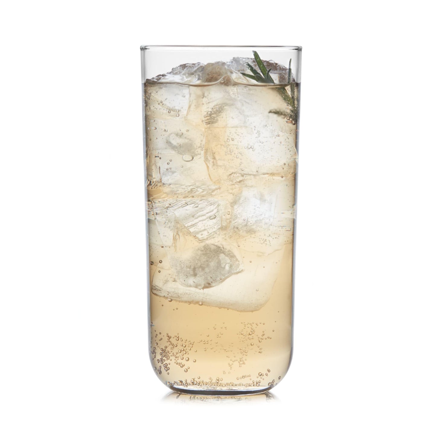 Heavy Base Drinking Glasses Set of 8, 15.5 Oz Elegant, Weighted Clear Water Glasses, Dishwasher Safe Glass Cups Set for Parties, Birthdays