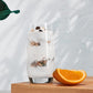Drinking Glasses Set of 8-4 Tall Glass Cups 18 oz & 4 Short Stemless Wine Glasses 13 oz, Highball Glasses, Glassware Sets for Cocktail, Beer, Wine, Whiskey, Water & Juice Drinkware