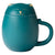 Cat Tea Cup (with filter and lid) - 13.5 oz ceramic cup - A suitable gift for cat lovers to give to friends and family. (Black)
