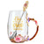 Gifts for Mother's Day - Women - Mother's Day Love Story Gift - Glass Coffee Glazed Mugs - Best Birthday and Valentine's Day Gifts - For Her Girlfriend - Wife - From Daughter or Son - Tea Cups - Contents of Christmas Stockings