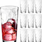 Glassware set, consisting of 10 glasses with a capacity of 17 ounces, suitable for water, juice, cocktails and iced tea.
