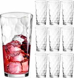Glassware set, consisting of 10 glasses with a capacity of 17 ounces, suitable for water, juice, cocktails and iced tea.